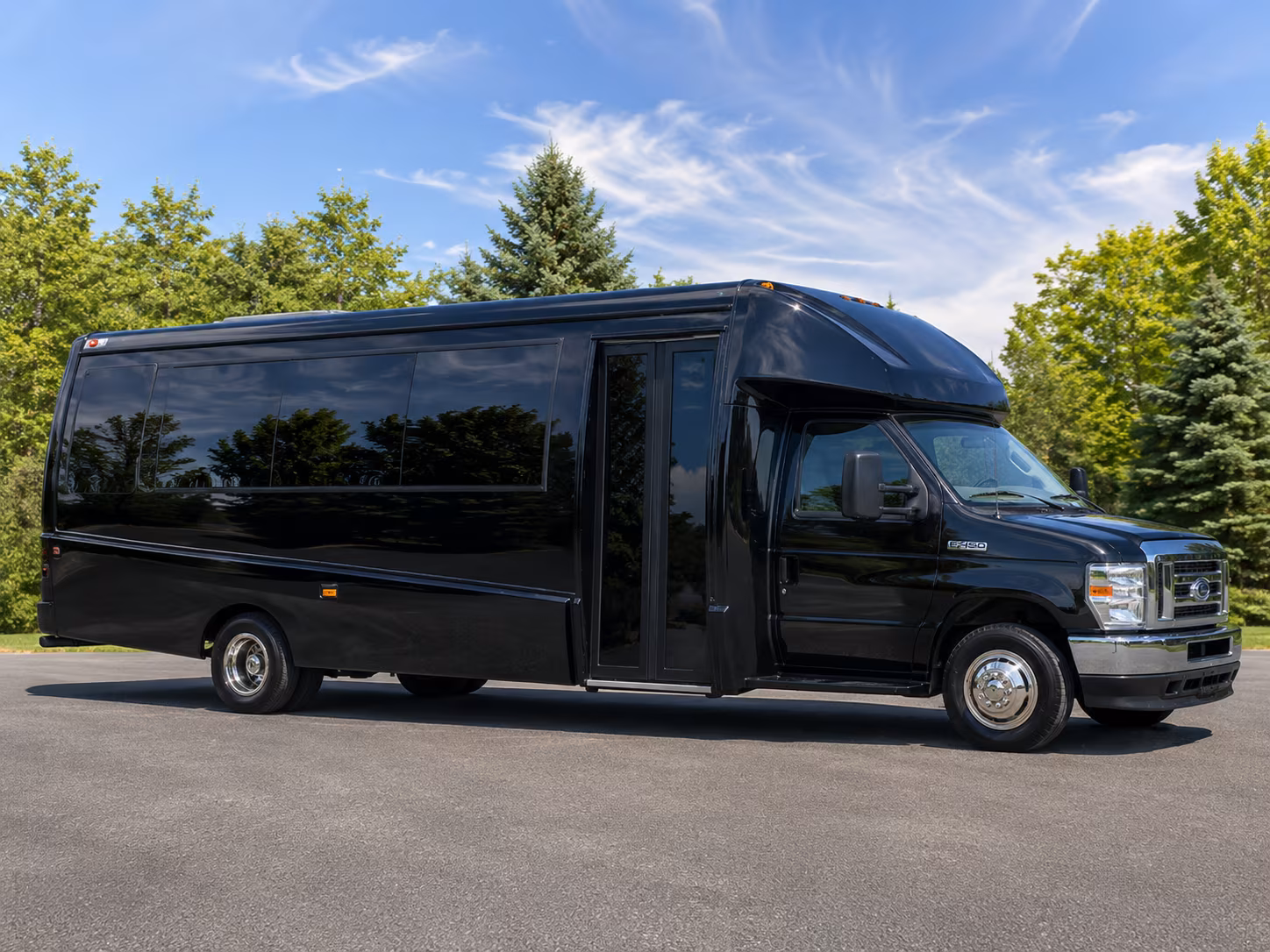 minibuses that keep every prom group together from pickup to drop off