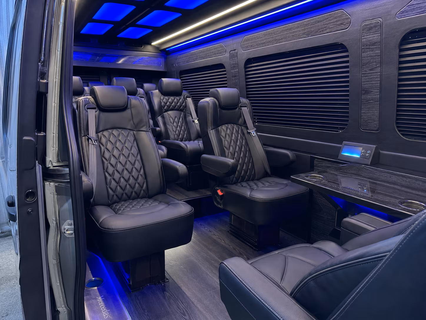 sprinter van transportation for groups and events across sarasota